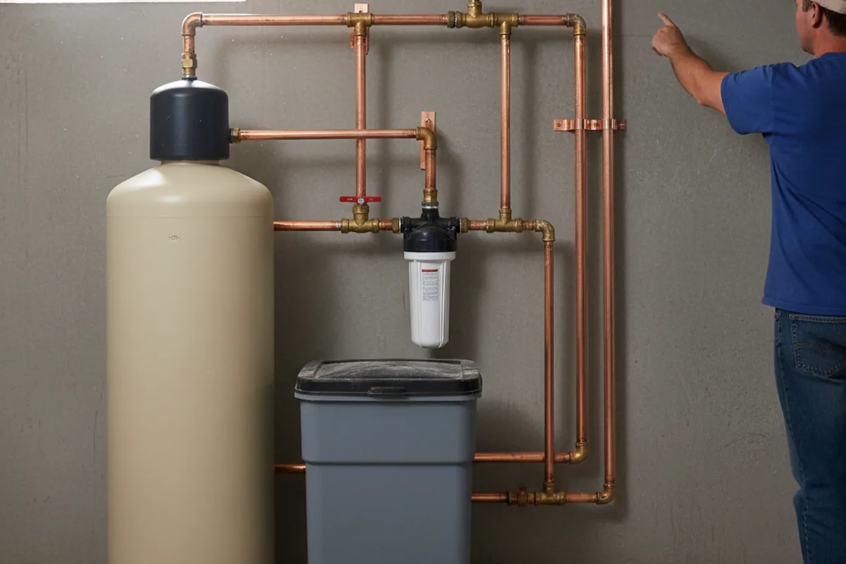 Whole-house water treatment system installed in Weston